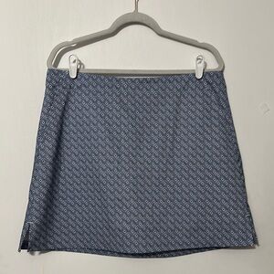 Lady Hagen Blue Mini Pencil Golf Skirt
